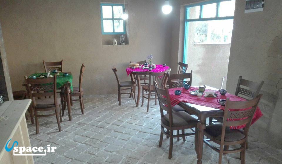 نمای کافه اقامتگاه بوم گردی خانه ی دوست - گرگان - روستای زیارت